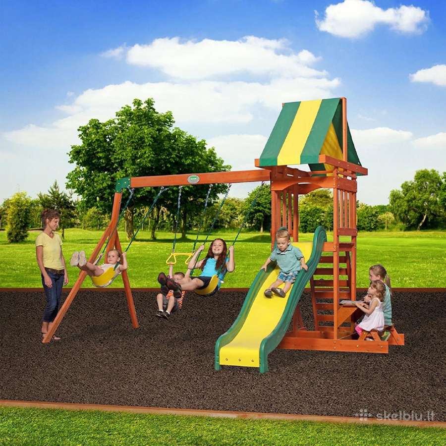 Vaikų žaidimo aikštelės laukui Woodlit kedras - nuotraukos Nr. 5