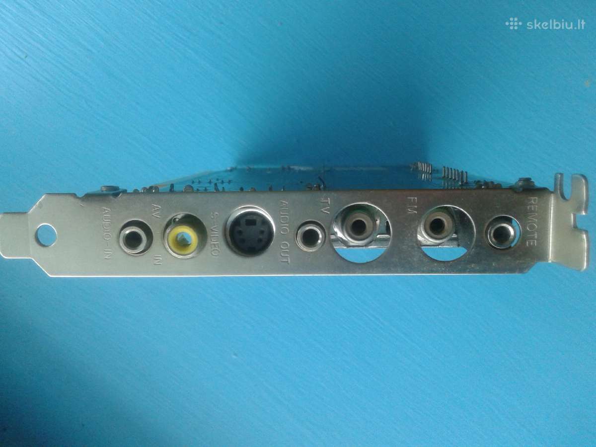 Pci TV / Fm tiuneris Conexant Fusion 878a 25878 - nuotraukos Nr. 3