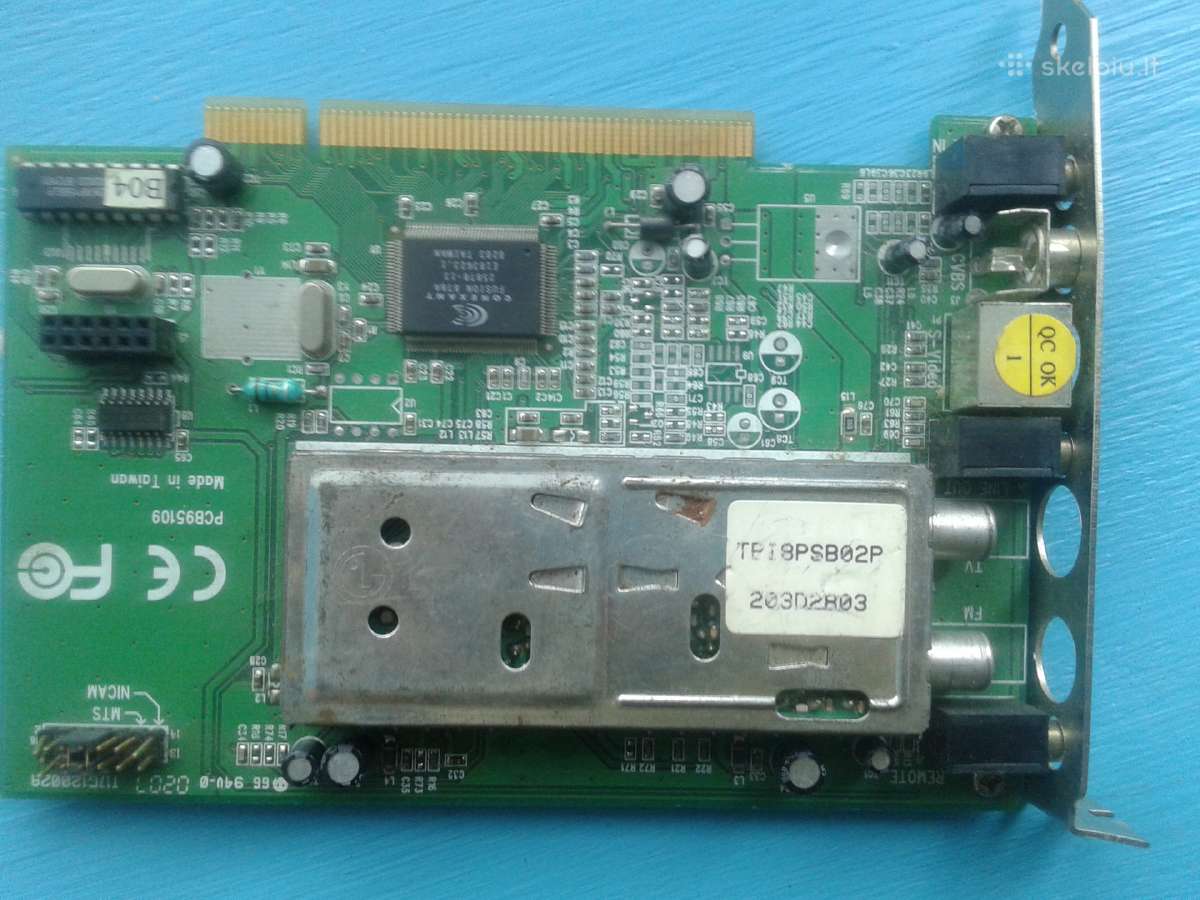 Pci TV / Fm tiuneris Conexant Fusion 878a 25878 - nuotraukos Nr. 4