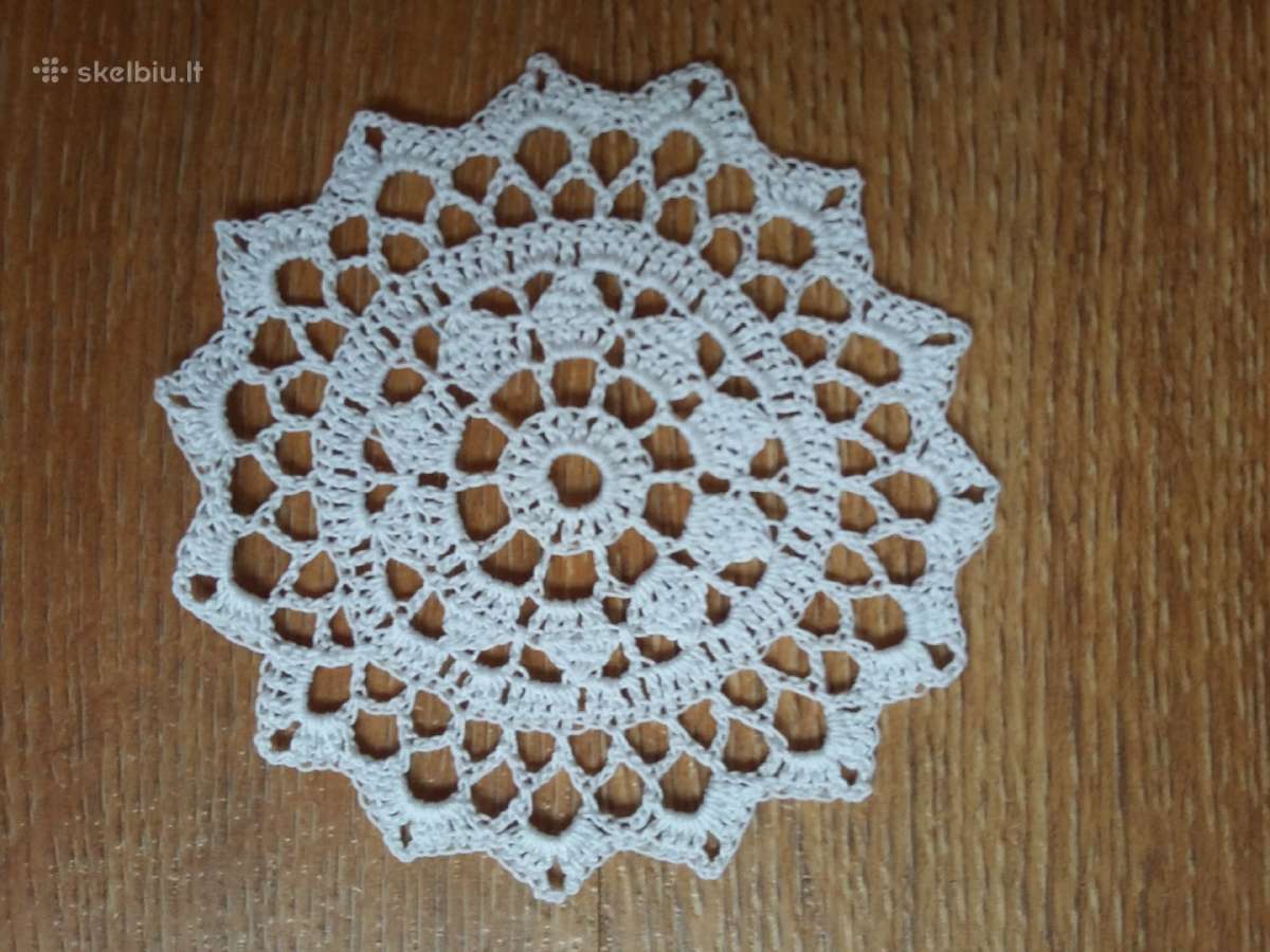 Nertos servetėlės 10 cm - nuotraukos Nr. 3