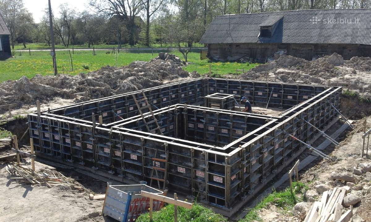 Pamatų įrengimas, perdangų, laiptų betonavimas, - nuotraukos Nr. 4