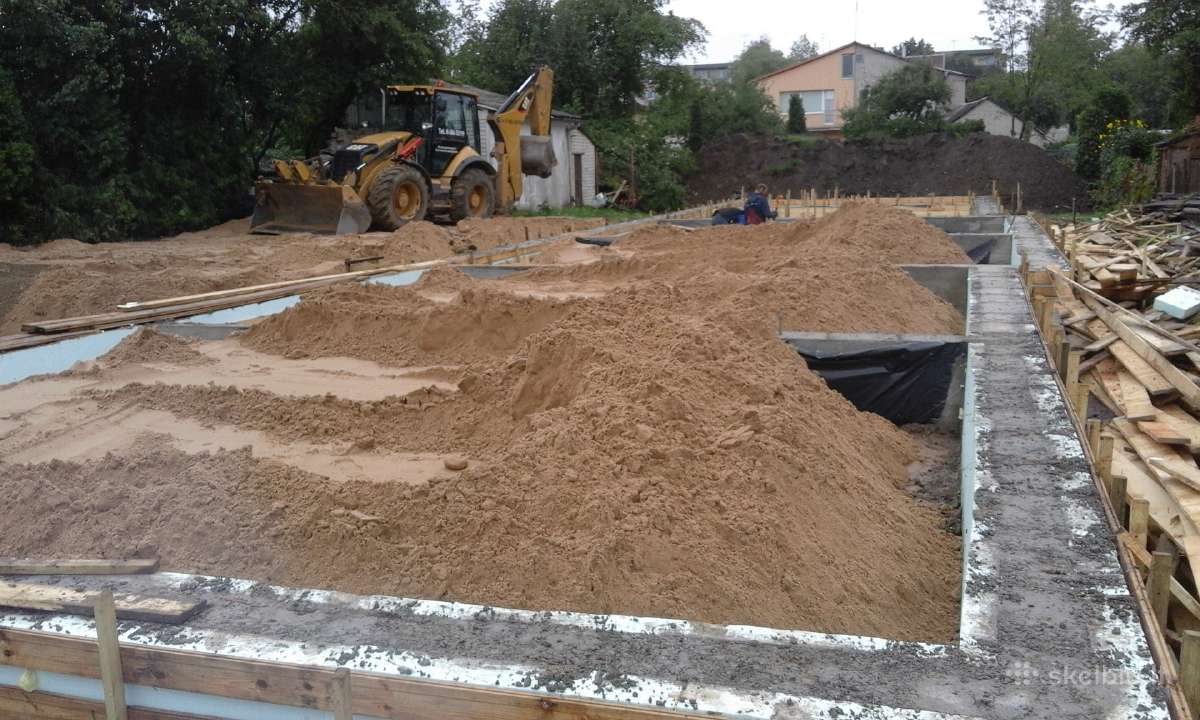 Pamatų įrengimas, perdangų, laiptų betonavimas, - nuotraukos Nr. 11