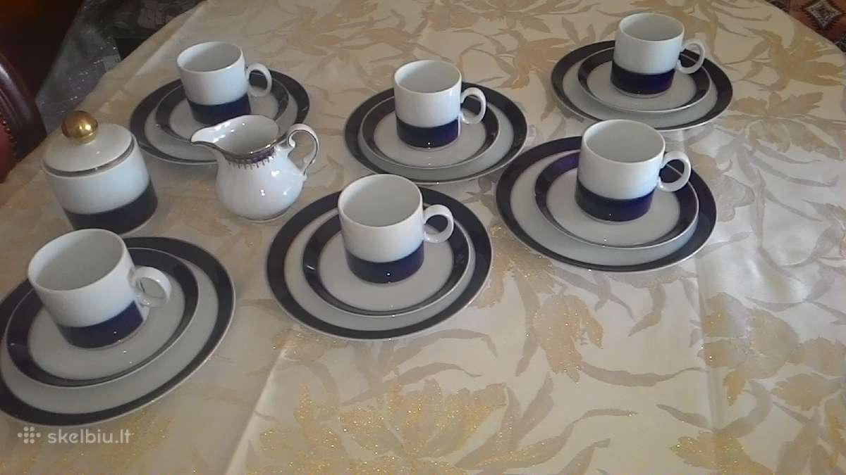 Porceliano servizas su kobaltu