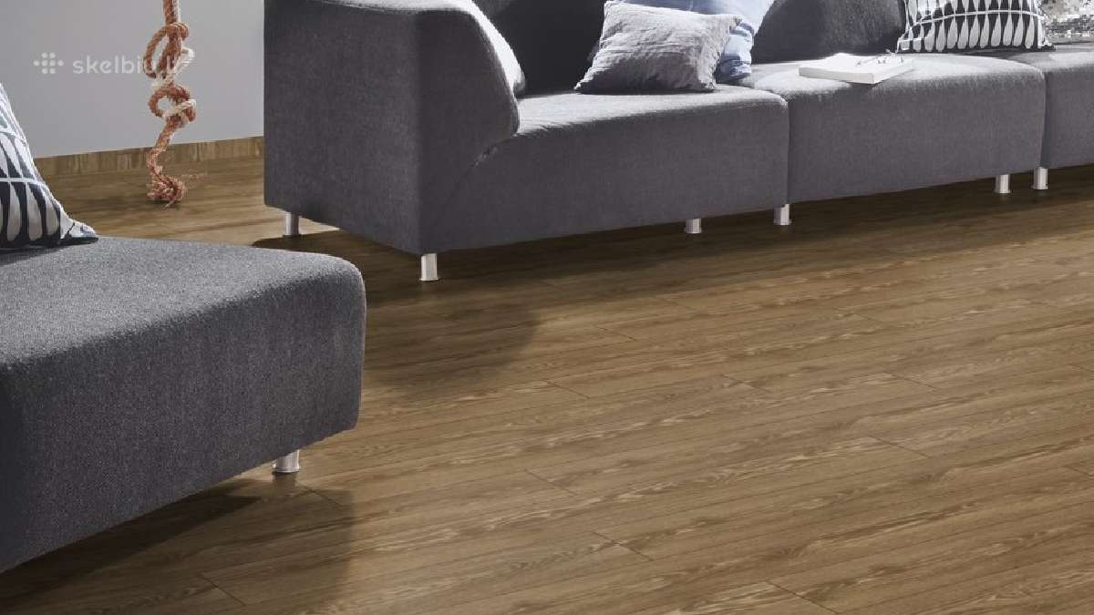Laminatas, laminuota grindu danga - nuotraukos Nr. 14