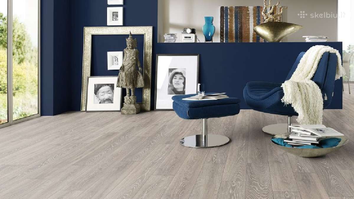 Laminatas, laminuota grindu danga - nuotraukos Nr. 11