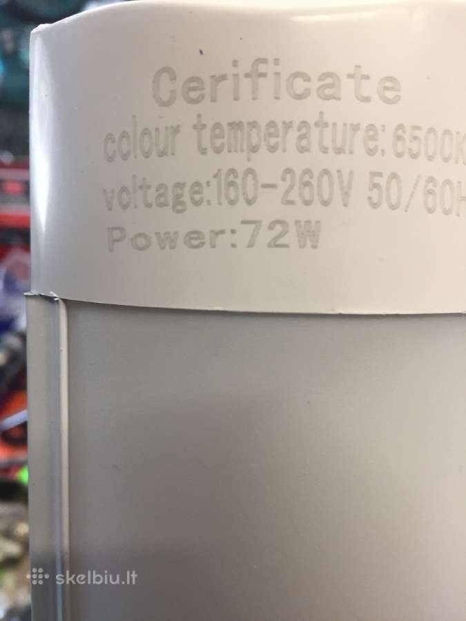 LED lempos šviestuvai apšvietimui/darbo lempos - nuotraukos Nr. 6