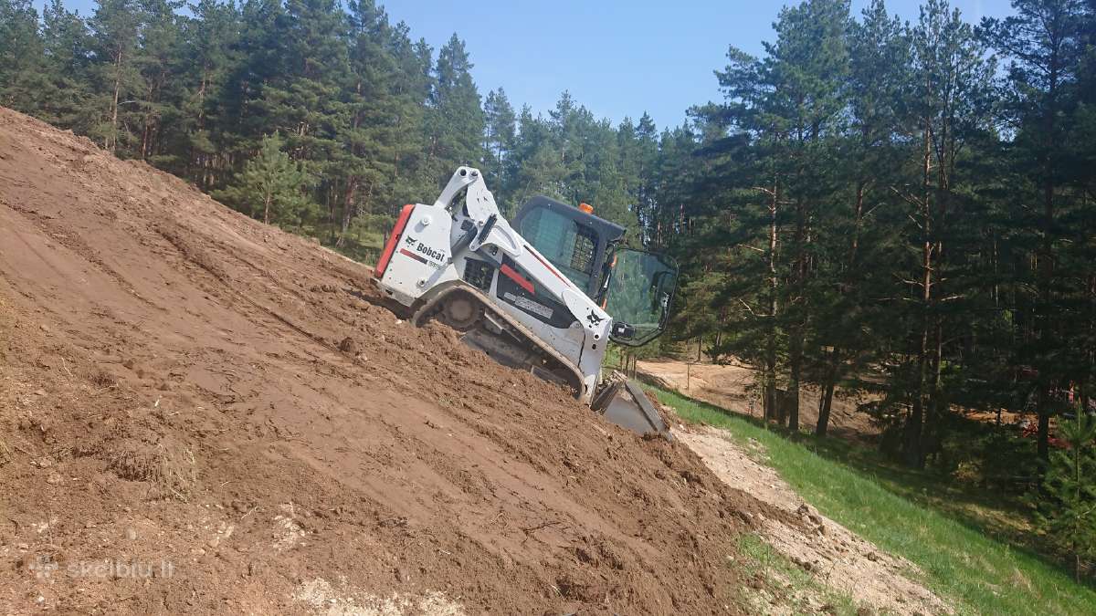 Vikšrinių Minikrautuvų, ekskavatoių Bobcat nuoma - nuotraukos Nr. 13