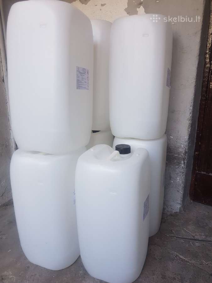 Plastikines kanistros 25l