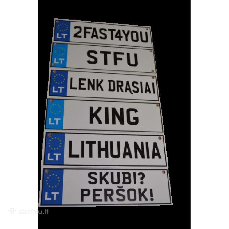 Atnaujinta! Šmaikštūs bei vardiniai numeriai - nuotraukos Nr. 2