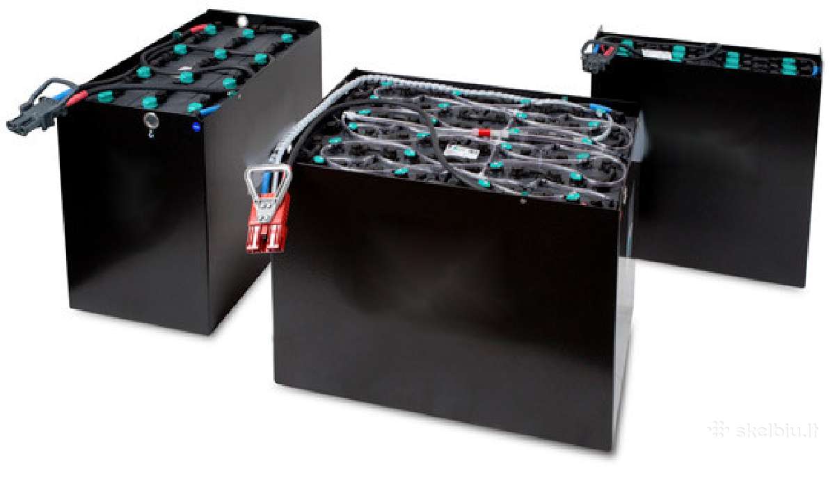 Krautuvų baterijos ir akumuliatoriai 24v–80v - nuotraukos Nr. 3