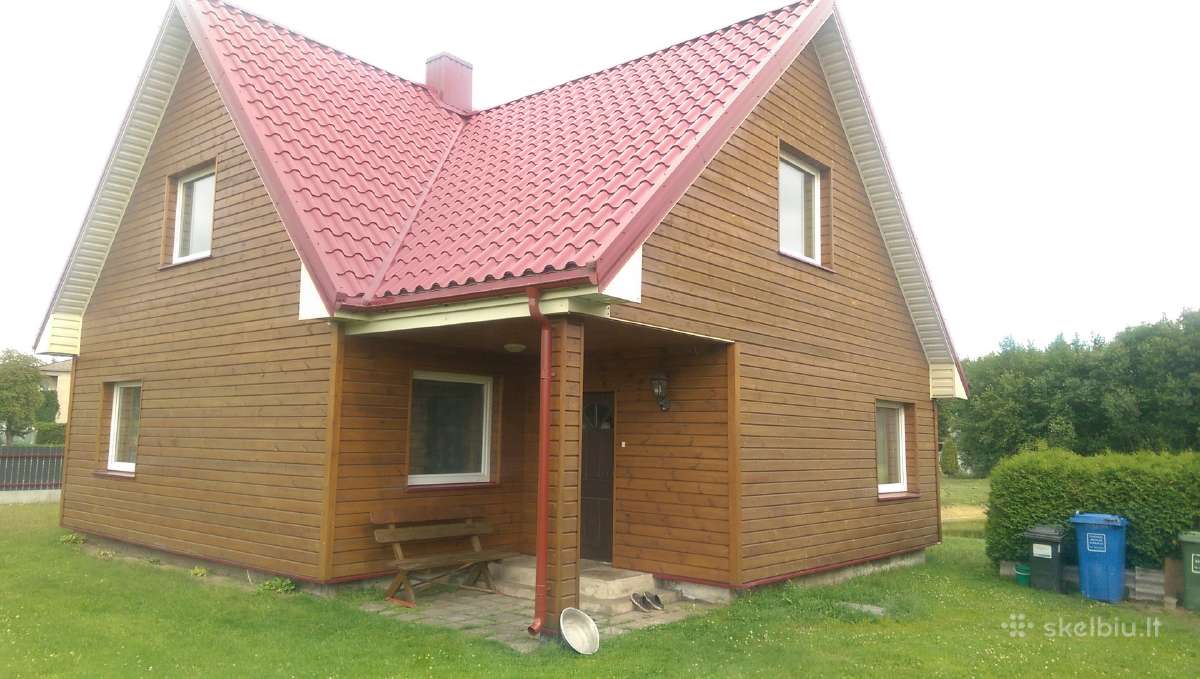 Mediniu namų, stogų ir fasadų dažymas. - nuotraukos Nr. 2