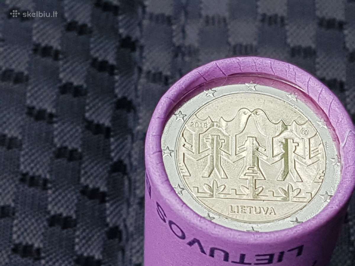 2 euro - Lb 2018 moneta dainu ir sokiu sventei