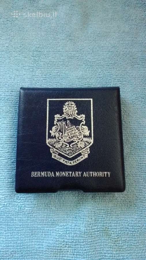 Moneta Bermuda 1977m. 25 dollars, sidabras(.925) - nuotraukos Nr. 5