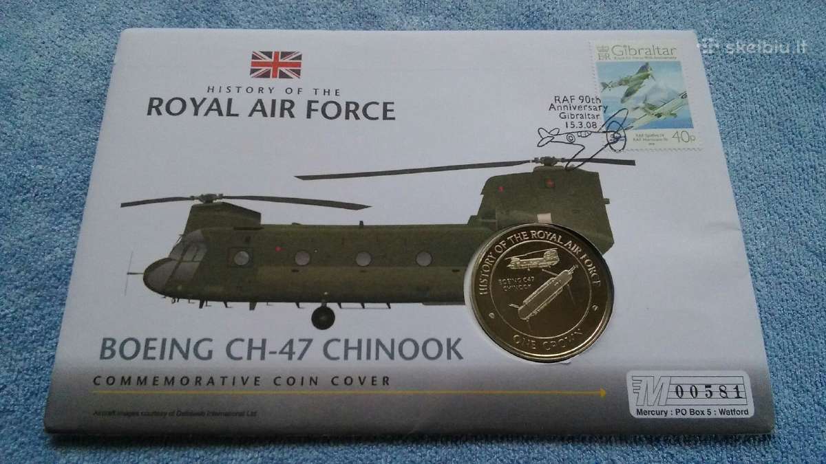 Moneta Gibraltar, 2008 m. 1 krona, cu-ni - nuotraukos Nr. 3