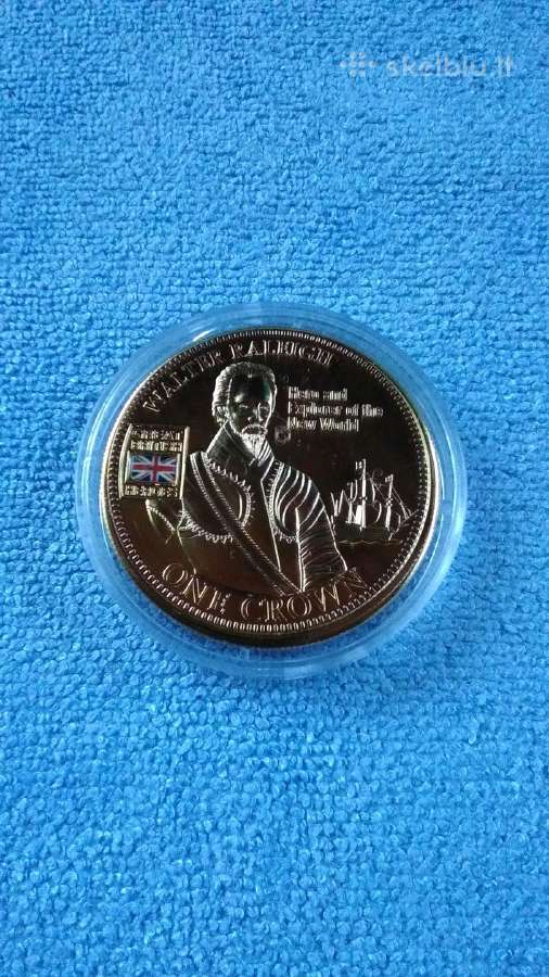 Moneta Tdc, 2010m. 1 krona, cu-ni