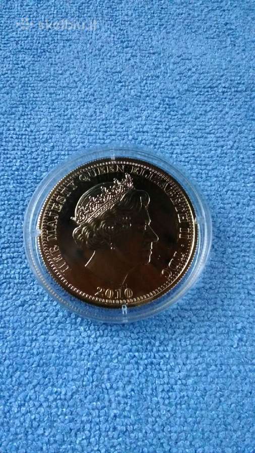 Moneta Tdc, 2010m. 1 krona, cu-ni - nuotraukos Nr. 2