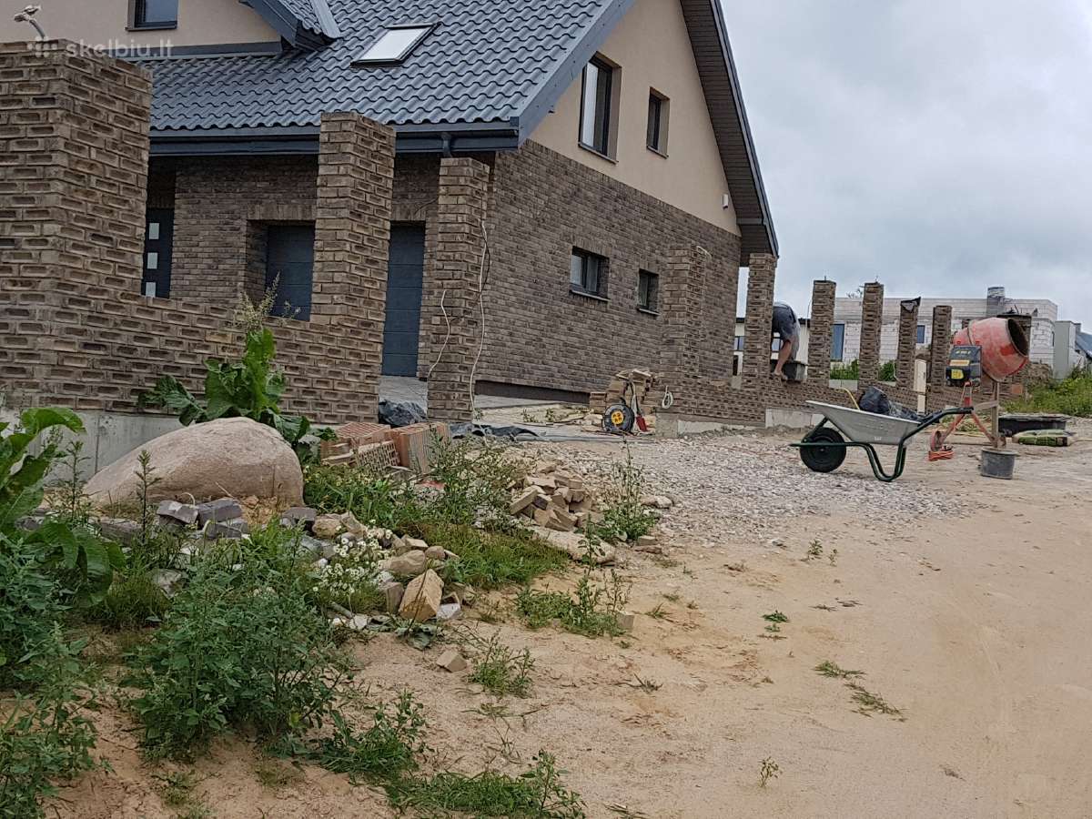 Fasadu apšiltinimo-apdailos darbai.klinkeris - nuotraukos Nr. 14