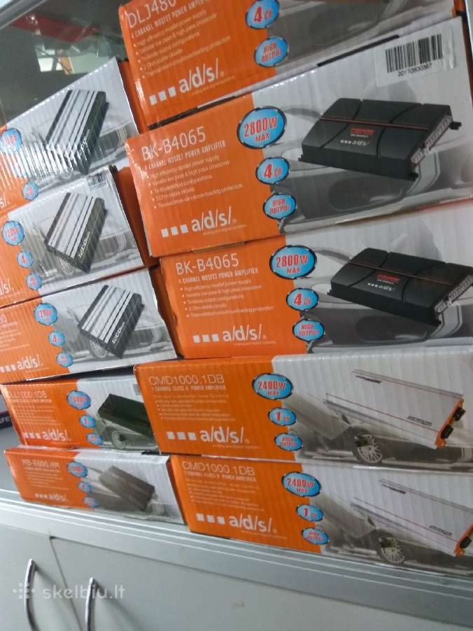 Automobiliniai garso stiprintuvai 600-8000w - nuotraukos Nr. 5