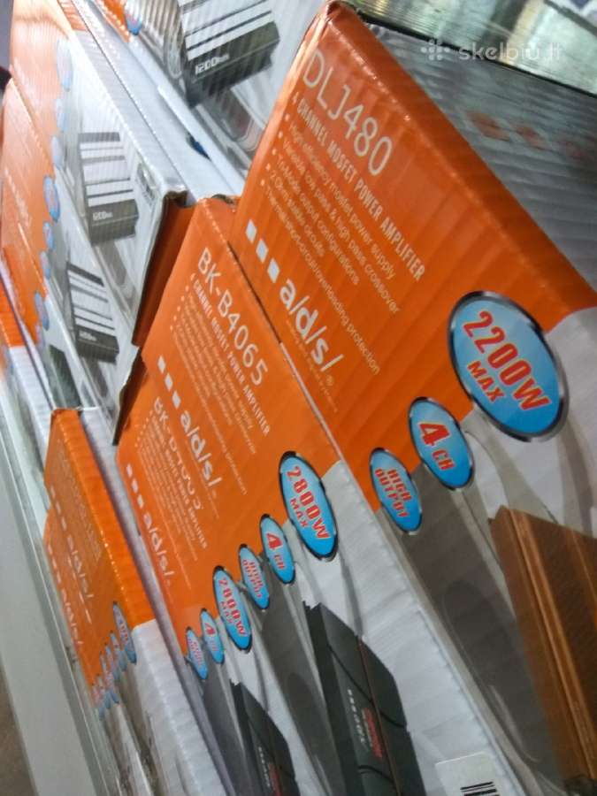 Automobiliniai garso stiprintuvai 600-8000w - nuotraukos Nr. 7