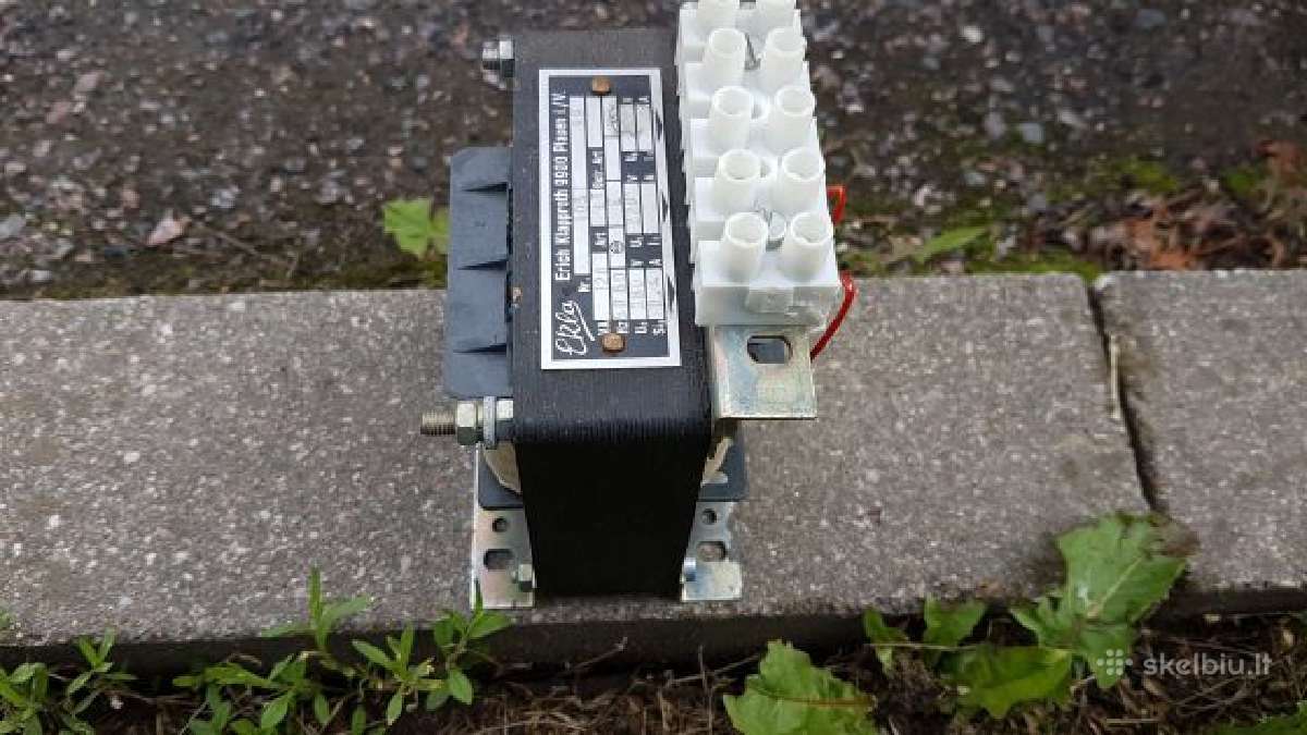Pažeminantis transformatorius Ekla 380/220v Ac - nuotraukos Nr. 3