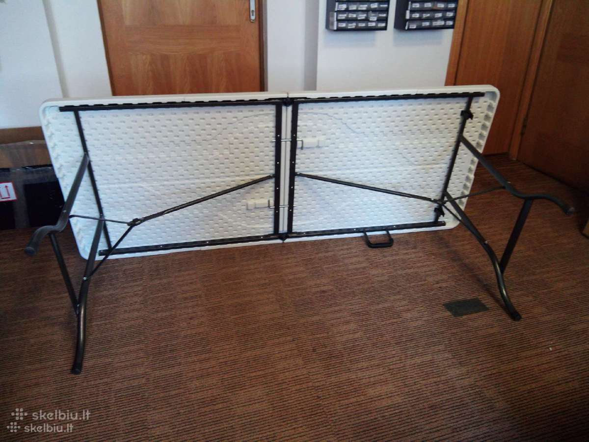 Sulankstomas stalas,suoliukas 180cm , 240cm, 120cm - nuotraukos Nr. 2