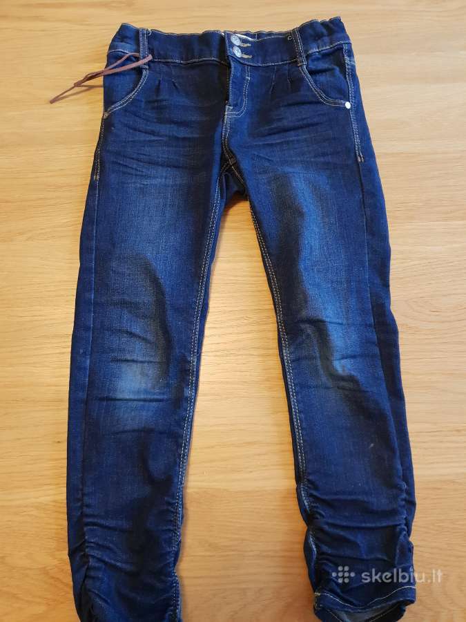 Lindex džinsiukai 6-7m mergaitei