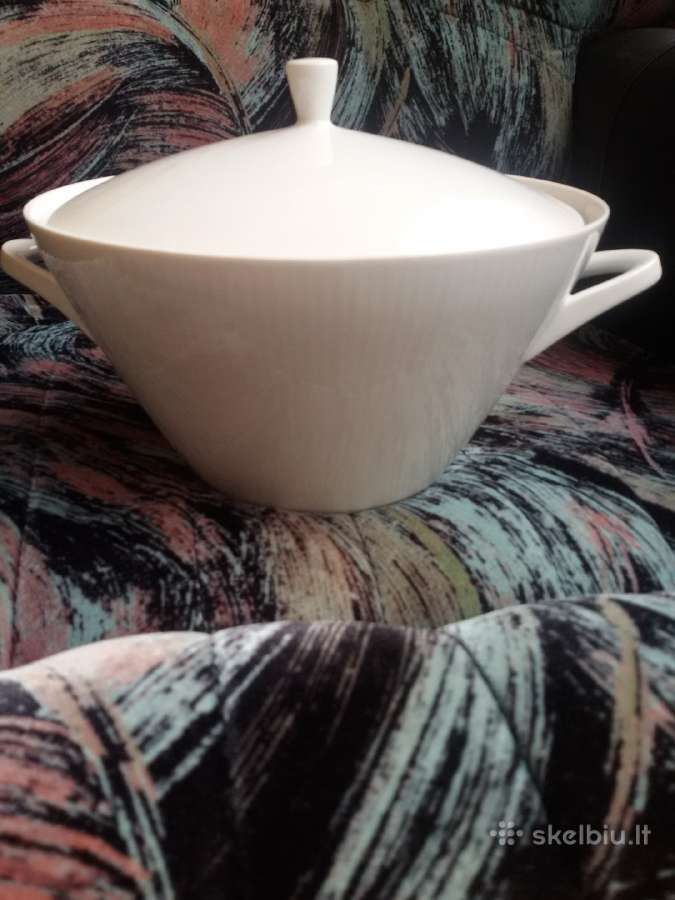 Porcelianinė sriubinė,salotinė,padažinė talpa 1,6l - nuotraukos Nr. 8