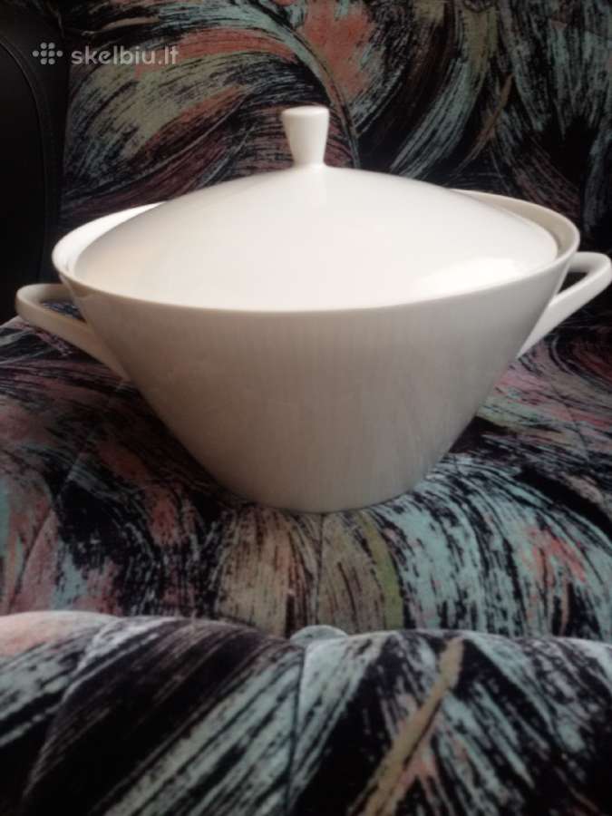 Porcelianinė sriubinė,salotinė,padažinė talpa 1,6l - nuotraukos Nr. 10