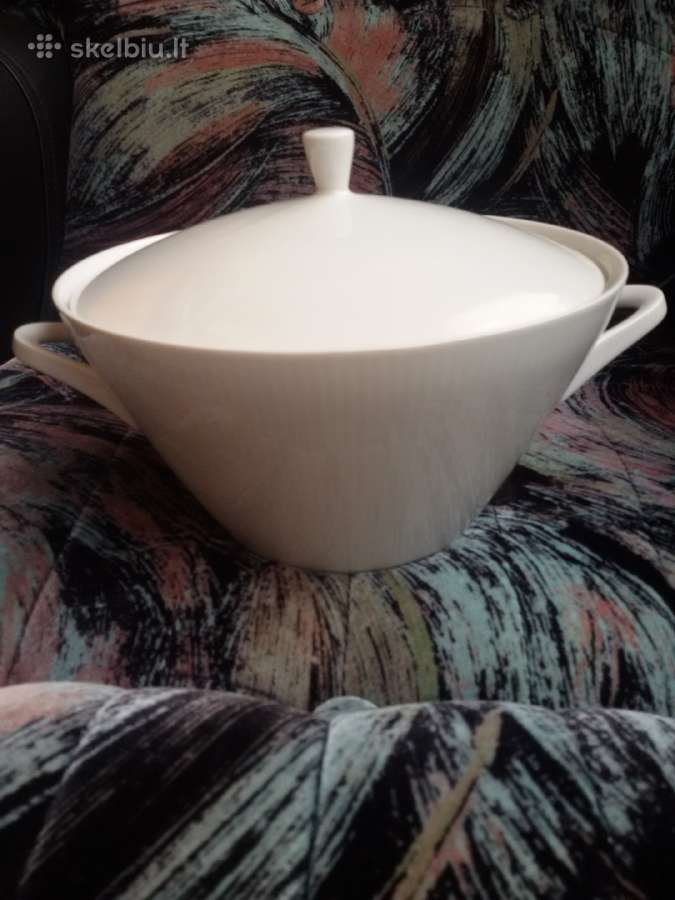 Porcelianinė sriubinė,salotinė,padažinė talpa 1,6l - nuotraukos Nr. 11