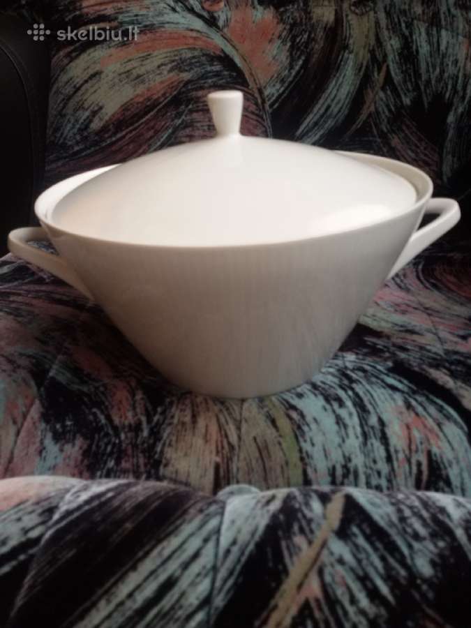 Porcelianinė sriubinė,salotinė,padažinė talpa 1,6l