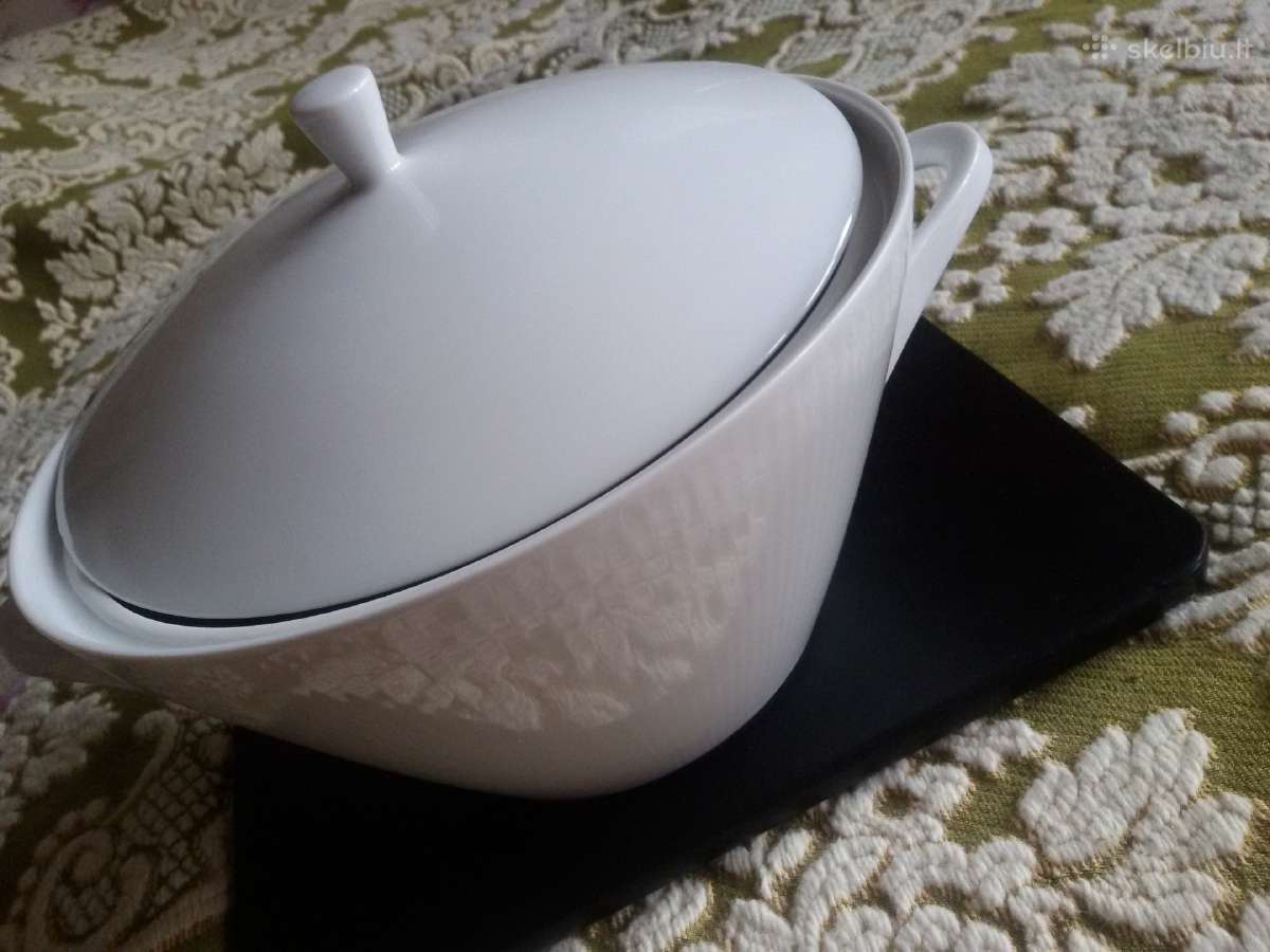 Porcelianinė sriubinė,salotinė,padažinė talpa 1,6l - nuotraukos Nr. 15