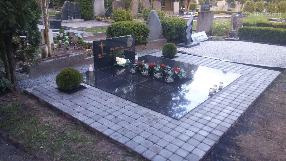 Kapaviečių restauravimas, naujiu įrengimas - nuotraukos Nr. 10