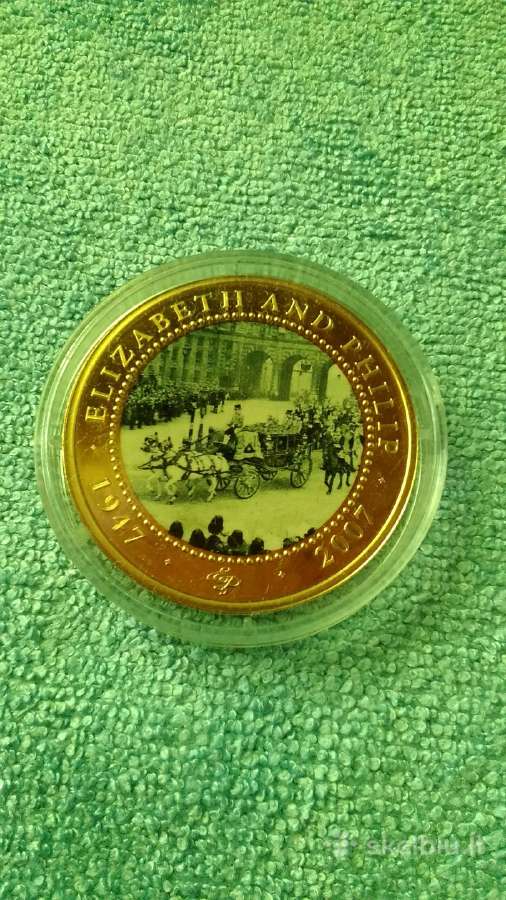 Moneta Cook isl. 2007 m. 1 dollar, cu-ni