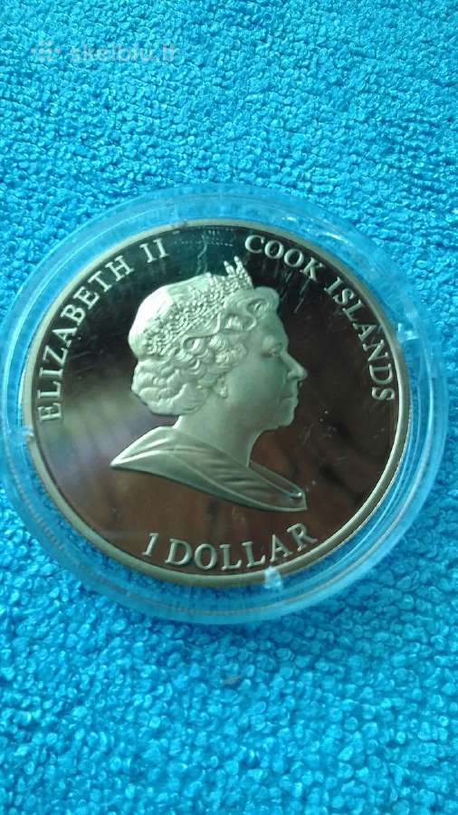 Moneta Cook isl. 2010 m. 1 dollar , cu-ni - nuotraukos Nr. 2