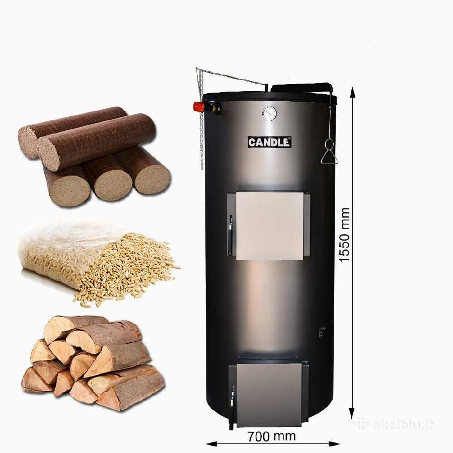Kieto kuro katilai Žvakė 18kw - nuotraukos Nr. 3