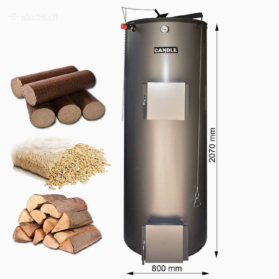 Kieto kuro katilai Žvakė 18kw - nuotraukos Nr. 5