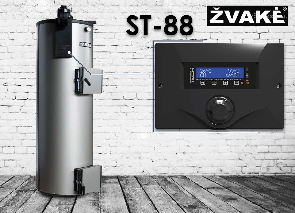Kieto kuro katilai Žvakė 18kw - nuotraukos Nr. 8