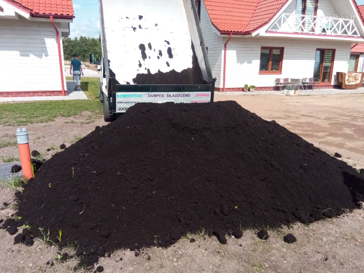 Juodžemis,durpės,kompostas,smelis,žvyras,tujos | Skelbiu.lt Juodžemis,durpės,kompostas,smelis,žvyras,tujos