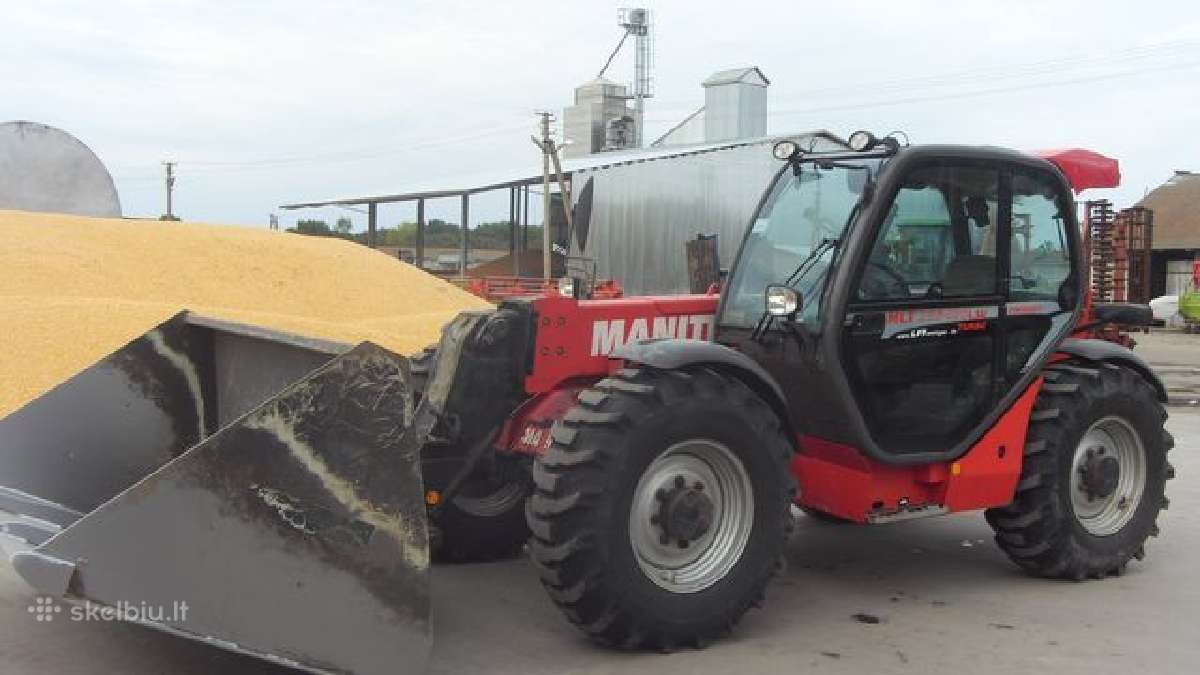 Teleskopinio krautuvo Manitou Mlt741 nuoma! - nuotraukos Nr. 2