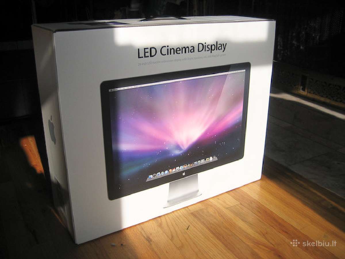 Apple Cinema 24 monitorius - nuotraukos Nr. 2