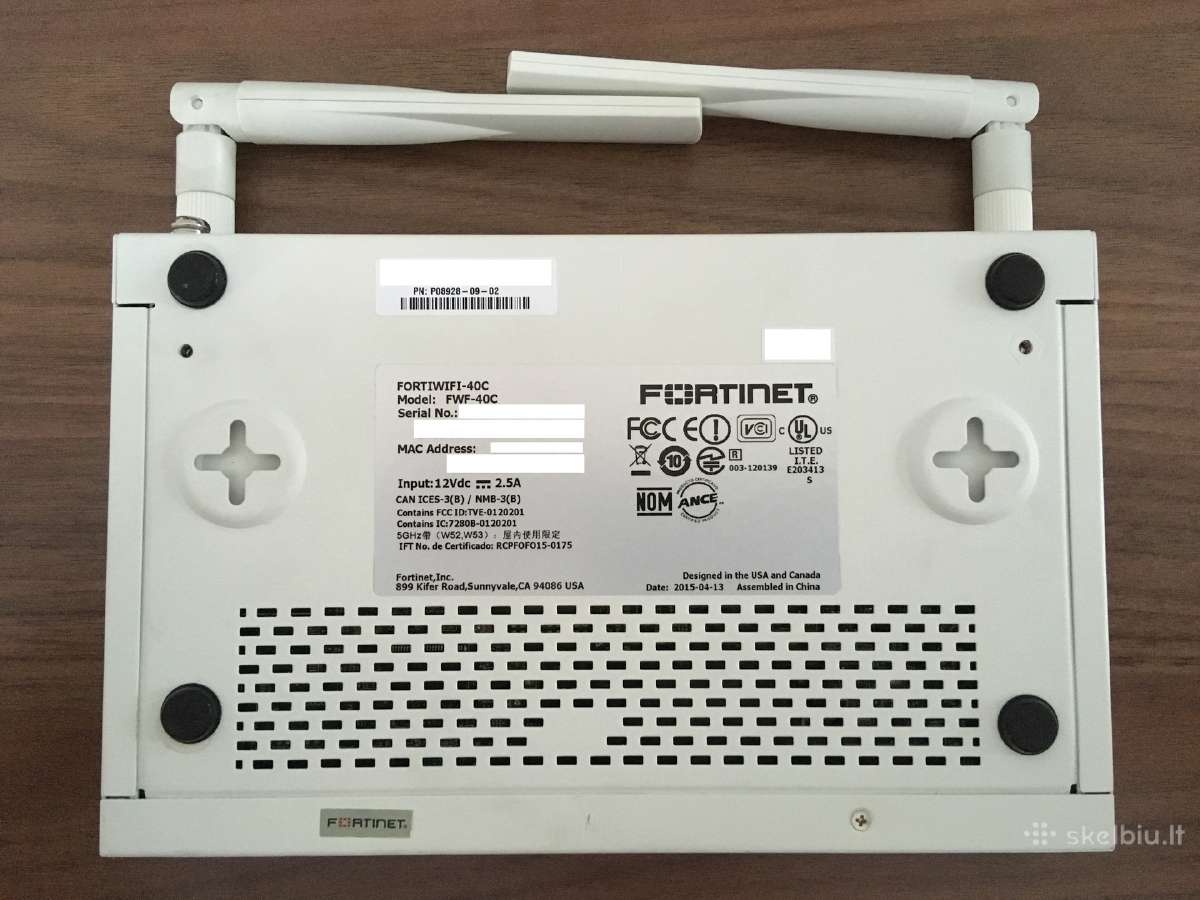 Fortinet Fortigate 40c - nuotraukos Nr. 2