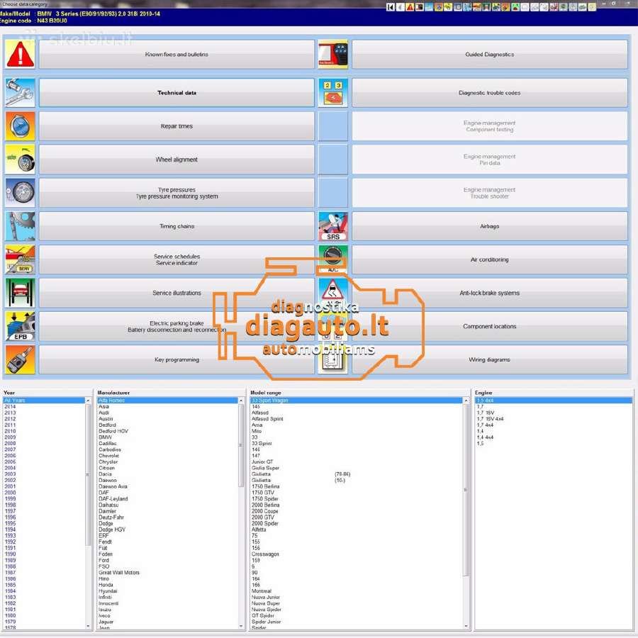 Cdp+ Autocom, wurth, Bt. Prof. diagnostika V2016 - nuotraukos Nr. 21