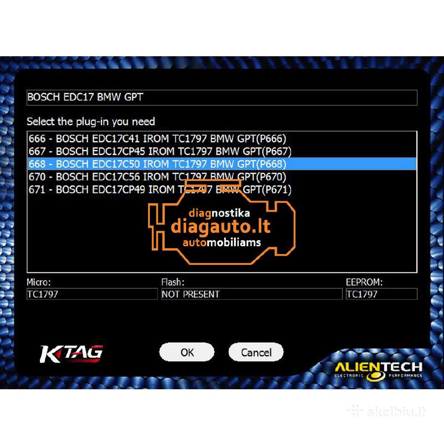 Ktag Master Eu Red V7.020 Chip Tuning įranga - nuotraukos Nr. 10