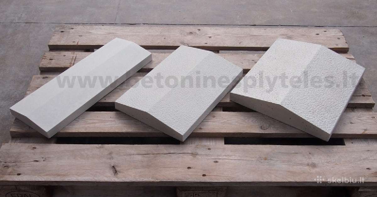 Betoninės šaligatvio plytelės, borteliai, latakai, - nuotraukos Nr. 24