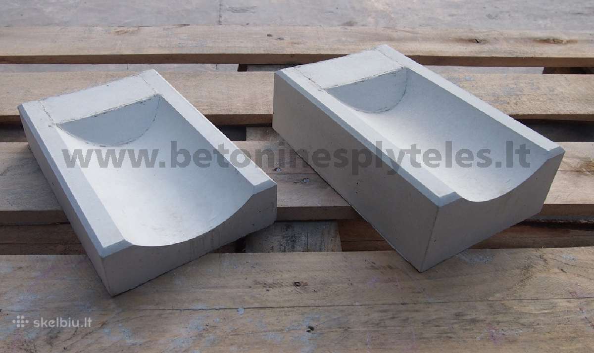 Betoninės šaligatvio plytelės, borteliai, latakai, - nuotraukos Nr. 23