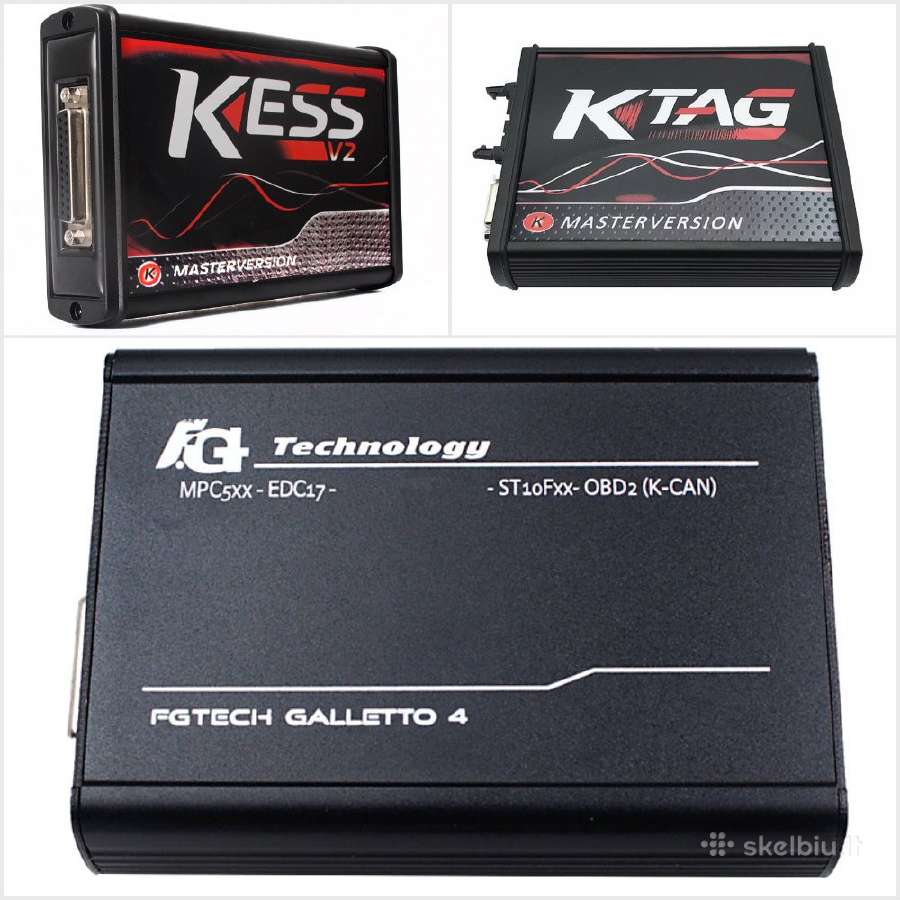 Chip tiuning irenginiai Kess Ktag Fg Tech