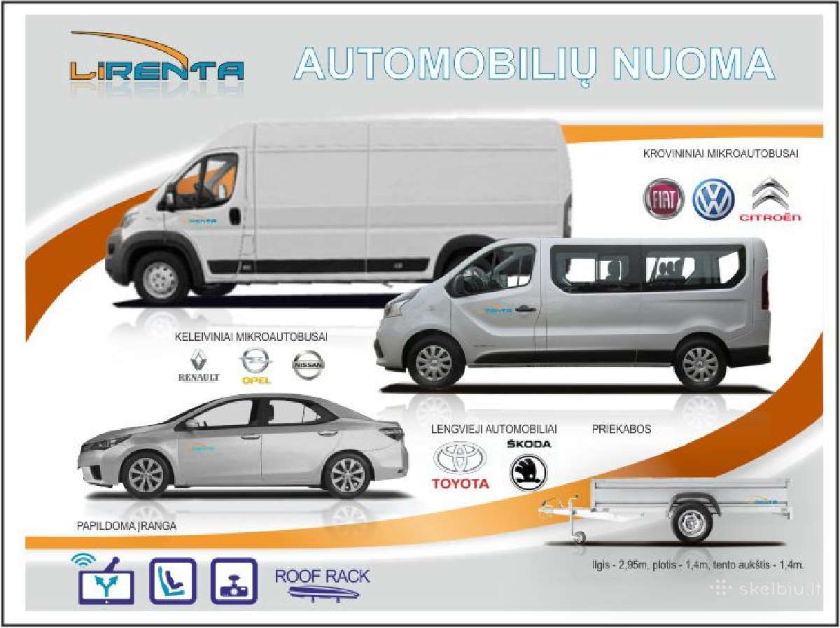 Keleivinių, Krovininių, Lengvųjų automobilių nuoma - nuotraukos Nr. 4
