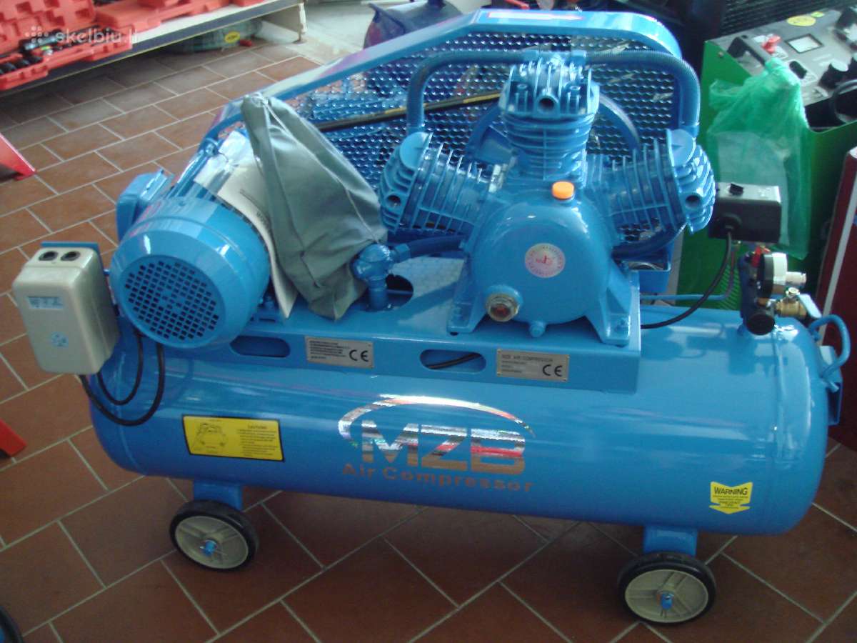 Kompresorius Kompresoriai El. variklis 3kw 4kw - nuotraukos Nr. 2