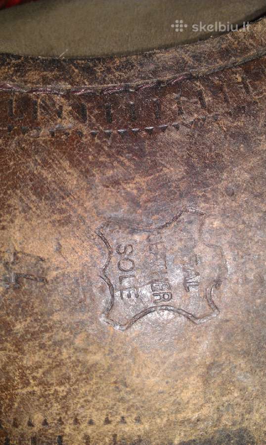 Bateliai iš verstos odos Dydis 44 - nuotraukos Nr. 6