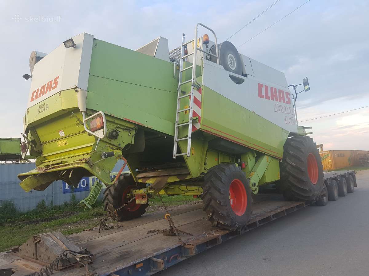 Kombainas Claas Lexion 450 Ardomas Dalimis - nuotraukos Nr. 4